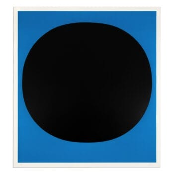 Rupprecht Geiger, Black on Blue