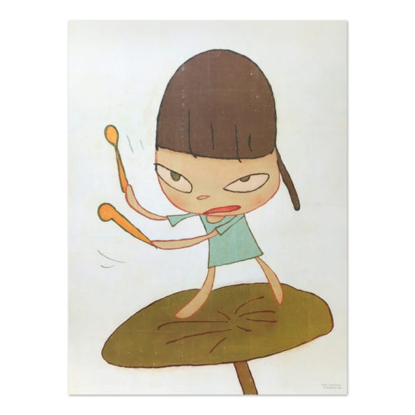 Yoshitomo Nara, Marching on a Butterbur Leaf