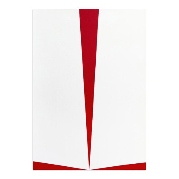 Carmen Herrera, Untitled (Red and White)