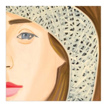 Alex Katz, Straw Hat 1