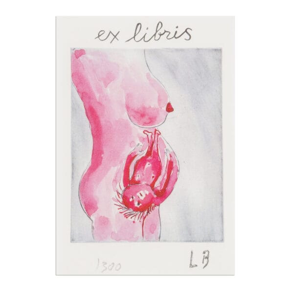 Louise Bourgeois, Be Calm (from Recueil des Secrets)